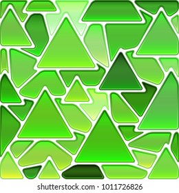 abstract vector stained-glass mosaic background