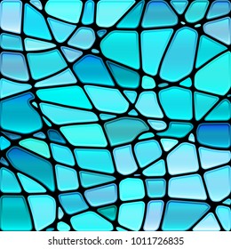 abstract vector stained-glass mosaic background