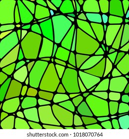 abstract vector stained-glass mosaic background