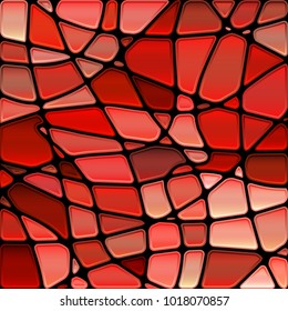 abstract vector stained-glass mosaic background