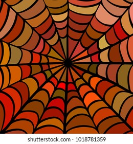 abstract vector stained-glass mosaic background