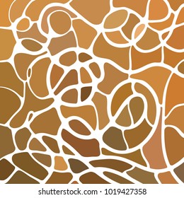abstract vector stained-glass mosaic background