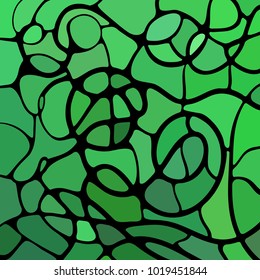 abstract vector stained-glass mosaic background