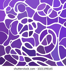 abstract vector stained-glass mosaic background