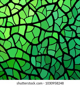 abstract vector stained-glass mosaic background