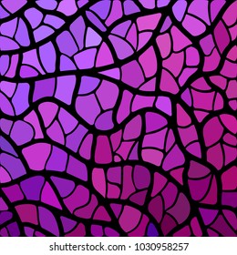 abstract vector stained-glass mosaic background