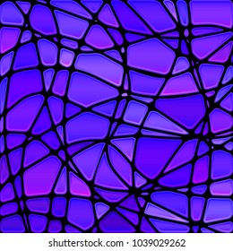 abstract vector stained-glass mosaic background