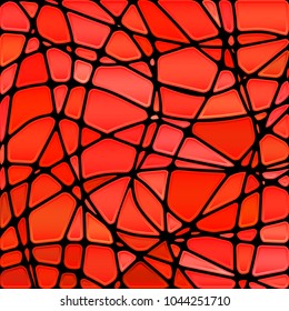abstract vector stained-glass mosaic background