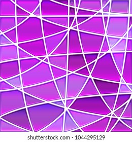 abstract vector stained-glass mosaic background