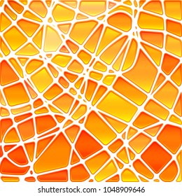 abstract vector stained-glass mosaic background
