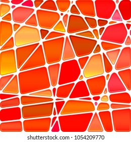 abstract vector stained-glass mosaic background