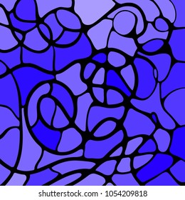abstract vector stained-glass mosaic background