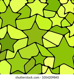 abstract vector stained-glass mosaic background