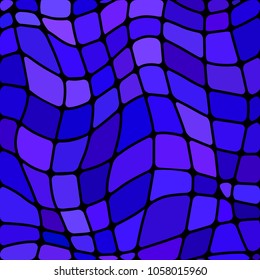 abstract vector stained-glass mosaic background