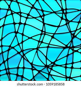 abstract vector stained-glass mosaic background