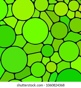 abstract vector stained-glass mosaic background