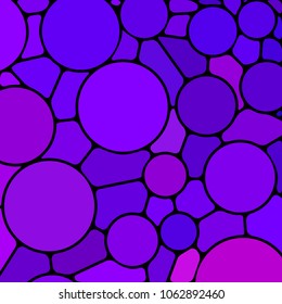 abstract vector stained-glass mosaic background