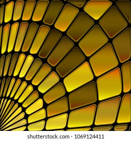 abstract vector stained-glass mosaic background