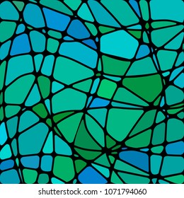 abstract vector stained-glass mosaic background