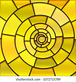 abstract vector stained-glass mosaic background