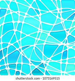 abstract vector stained-glass mosaic background