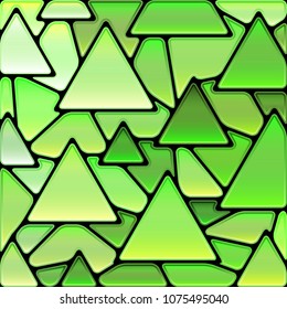 abstract vector stained-glass mosaic background