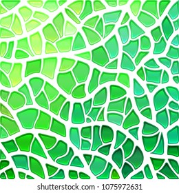 abstract vector stained-glass mosaic background