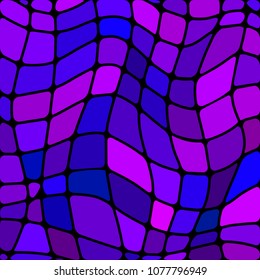 abstract vector stained-glass mosaic background