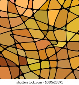 abstract vector stained-glass mosaic background