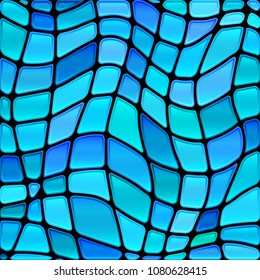 abstract vector stained-glass mosaic background