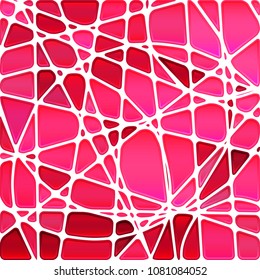 abstract vector stained-glass mosaic background