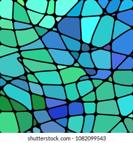 abstract vector stained-glass mosaic background