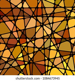 abstract vector stained-glass mosaic background