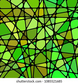 abstract vector stained-glass mosaic background