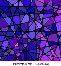 abstract vector stained-glass mosaic background