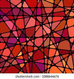 abstract vector stained-glass mosaic background