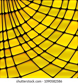 abstract vector stained-glass mosaic background