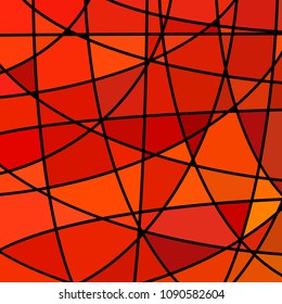 abstract vector stained-glass mosaic background