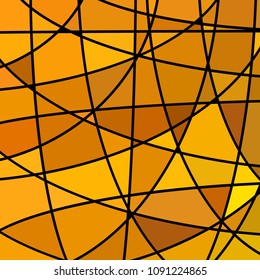 abstract vector stained-glass mosaic background