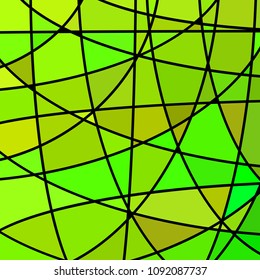 abstract vector stained-glass mosaic background
