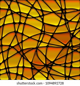 abstract vector stained-glass mosaic background
