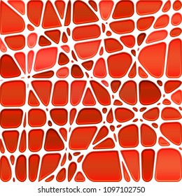 abstract vector stained-glass mosaic background