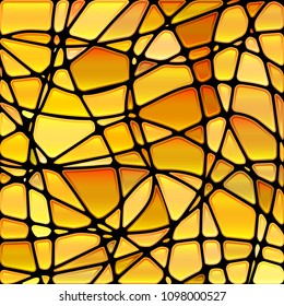 abstract vector stained-glass mosaic background