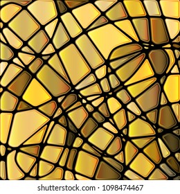 abstract vector stained-glass mosaic background