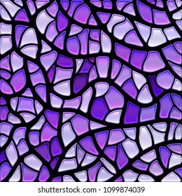 abstract vector stained-glass mosaic background