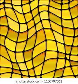 abstract vector stained-glass mosaic background