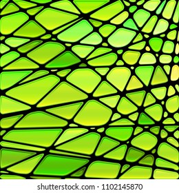 abstract vector stained-glass mosaic background