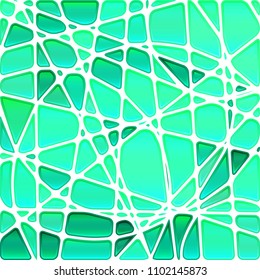 abstract vector stained-glass mosaic background