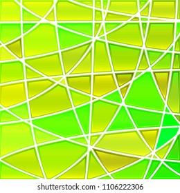 abstract vector stained-glass mosaic background