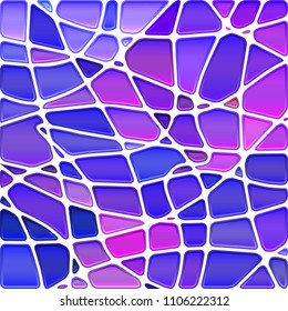 abstract vector stained-glass mosaic background